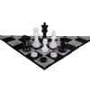 MegaChess 16 Inch Giant Plastic Chess Set - Accessories Available! (/w Nylon Mat and Checkers) view 1