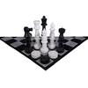 MegaChess 37 Inch Giant Plastic Chess Set - Accessories Available! (w/Nylon Mat and Checkers) view 1