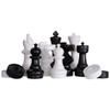 MegaChess 12 Inch Giant Plastic Chess Set - Accessories Available! (w/Nylon Mat and Checkers) view 2