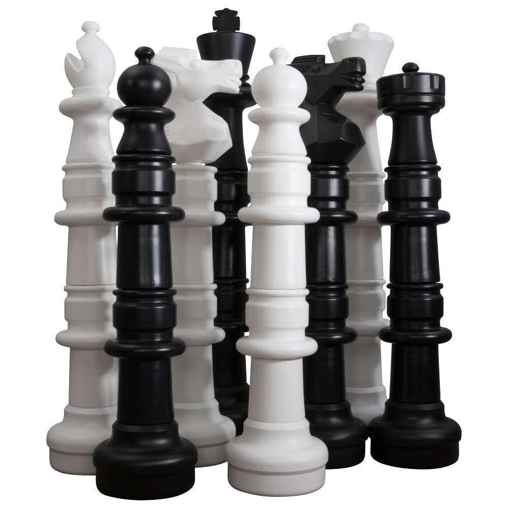 MegaChess 49 Inch Giant Plastic Chess Set - Accessories Available! (Pieces Only)