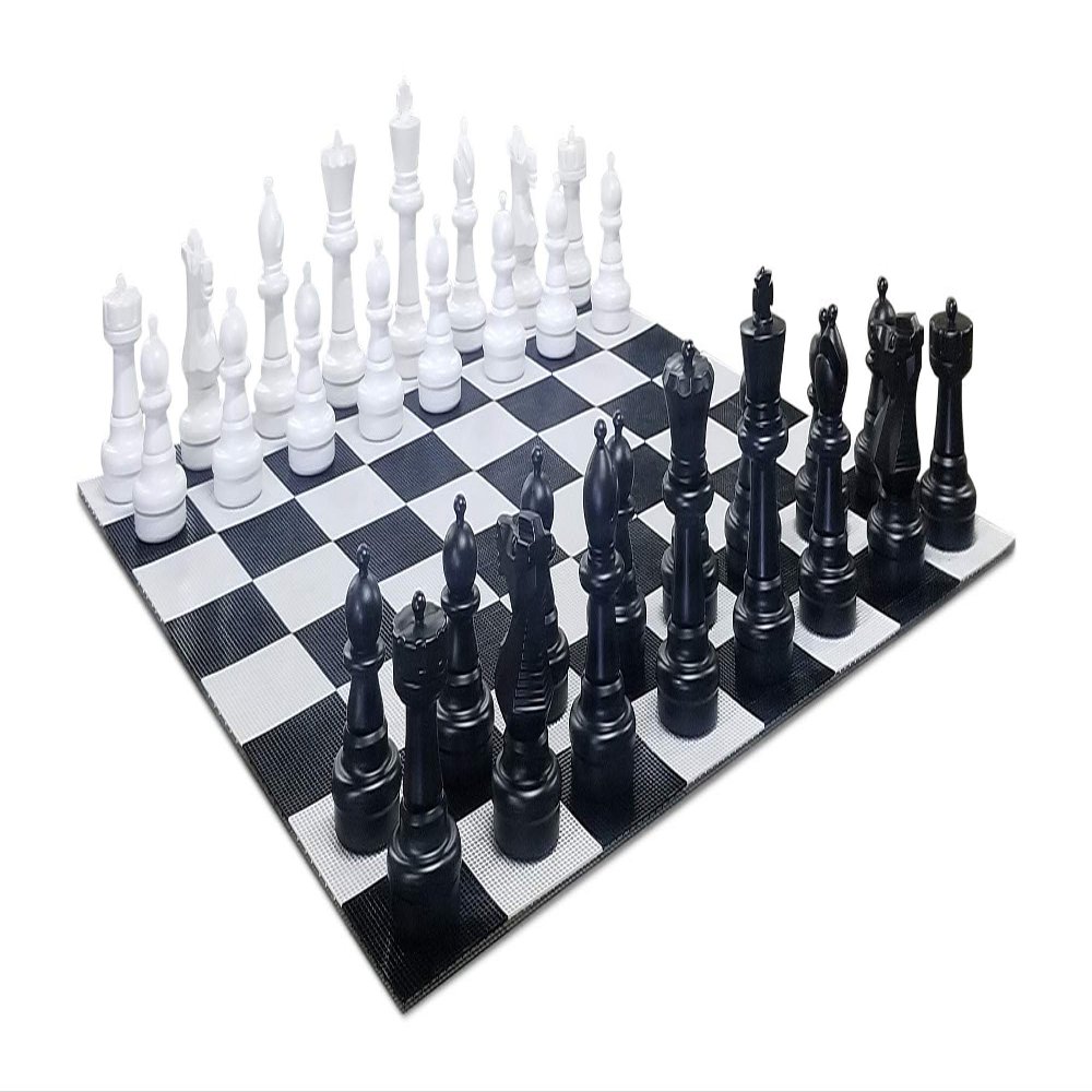 MegaChess 25 Inch Giant Plastic Chess Set - Accessories Available! (w/Plastic Board)