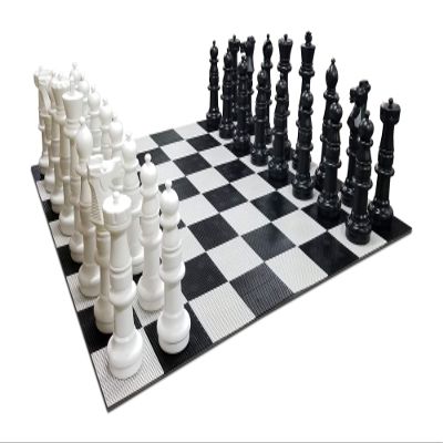 MegaChess 37 Inch Giant Plastic Chess Set - Accessories Available! (w/Plastic Board)