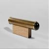 Giant Teleidoscope Gold Brass Wooden Stand Kaleidoscope Traditional Toy Optical Art Illusion Gift Idea for Boss TG view 2