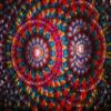 Giant Oil Kaleidoscope Dark Brass Traditional Miniature Toys Optical Art Illusion Unique Wedding Gift OG view 2