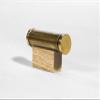 Large Classic Oil Kaleidoscope Gold Brass on Wooden Stand Traditional Gift Idea for Groomsmen Unique Optical Illusion Art COL view 2