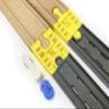 TrainLab Adapter Compatible with Intelino J-1 Smart Train Tracks and Thomas Brio Wooden Railway (2pcs) (Yellow) view 2