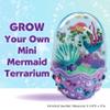 Creativity for Kids Mini Garden: Mermaid Terrarium Kit - Mermaid Gifts for Girls, Crafts and Toys, Easter Basket Stuffers for Kids (Ages 6+) view 2