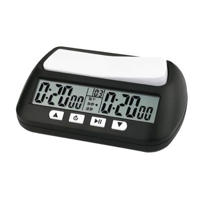 Digital Chess Clock, Count Up Down Timer Electronic, Board Game & Bonus Competition Hour Meter
