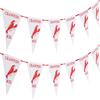 13.1 ft Crawfish Pennant Banner Carnival Hanging Banner Decorations for Crawfish Party Supplies (3 Pack)(3 Pack) view 3