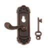 DYNWAVE 12. Metal Handle for Door Knob Plate Key Set Dollhouse Miniature 8 Pcs view 2