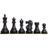3.8" Reykjavik Series Staunton Chess Set- Chess Pieces Only - Weighted Boxwood view 3