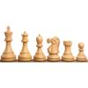 3.8" Reykjavik Series Staunton Chess Set- Chess Pieces Only - Weighted Boxwood view 4