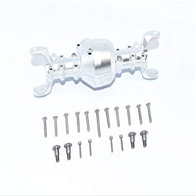 21pc Set Upgrades Aluminum Front Gear Box Tamiya 1/10 4WD Mercedes-Benz G500 58675 RC Cars by GPM (Silver)