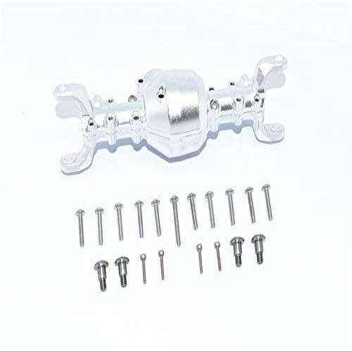 21pc Set Upgrades Aluminum Front Gear Box Tamiya 1/10 4WD Mercedes-Benz G500 58675 RC Cars by GPM (Silver)