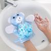 AUEAR, 4 Pcs Cartoon Terry Cloth Bath Sponge Mitts Puppet Cute Hand Puppets Washcloth Mitt Bath Glove view 3
