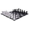 MegaChess 16 Inch Giant Plastic Chess Set - Accessories Available! (/w Nylon Mat) view 1