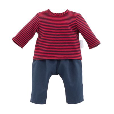 Corolle : Striped T-Shirt & Pants 14/36 cm (140630)