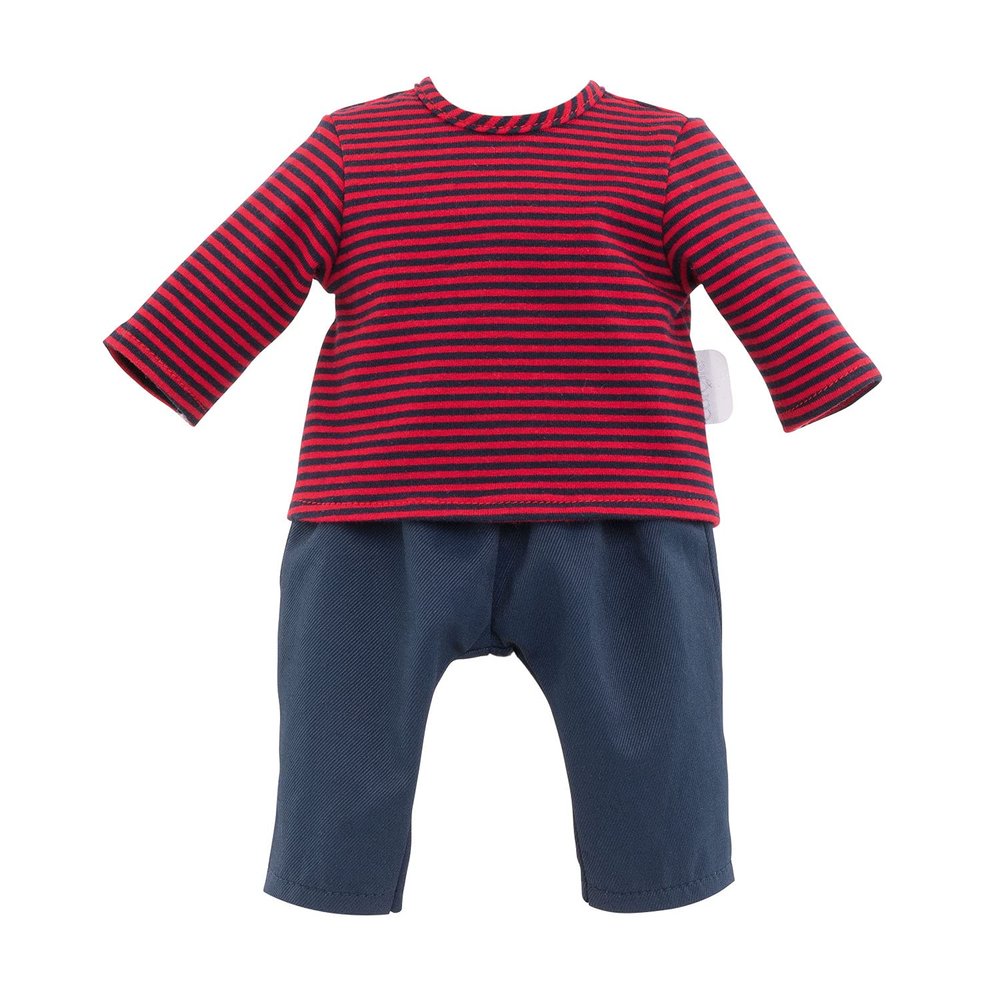 Corolle : Striped T-Shirt & Pants 14/36 cm (140630)