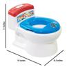 The First Years Nickelodeon Paw Patrol Potty Training Toilet and Toddler Toilet Seat - Potty Training Toilet Seat with Fun Flushing and Cheering Sounds view 4