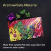 BCW Spectrum 24x14 Playmat Topload Holder | Rigid Playmat Toploader for 14" x 24" Gaming Mats | Archival-Safe Holder for TCG Mat Storage | 5 Pack view 4
