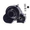 RZXYL 1/10 RC Car Transmission Case Gearbox with Gear Full Alloy Assembled for SCX10 SCX10 II 90046 90047 RC Crawler Car, Black view 1