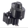 RZXYL 1/10 RC Car Transmission Case Gearbox with Gear Full Alloy Assembled for SCX10 SCX10 II 90046 90047 RC Crawler Car, Black view 4