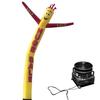 Huge Sale 18 Foot Tall Inflatable Tube Man Air Powered Waving Puppet, Air Blower Motor Included Dancer by Feather Flag Nation view 1
