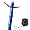 Blue Tax Service E-File 18 Foot Tall Inflatable Tube Man Air Powered Waving Puppet, Air Blower Motor Included Dancer by Feather Flag Nation view 1