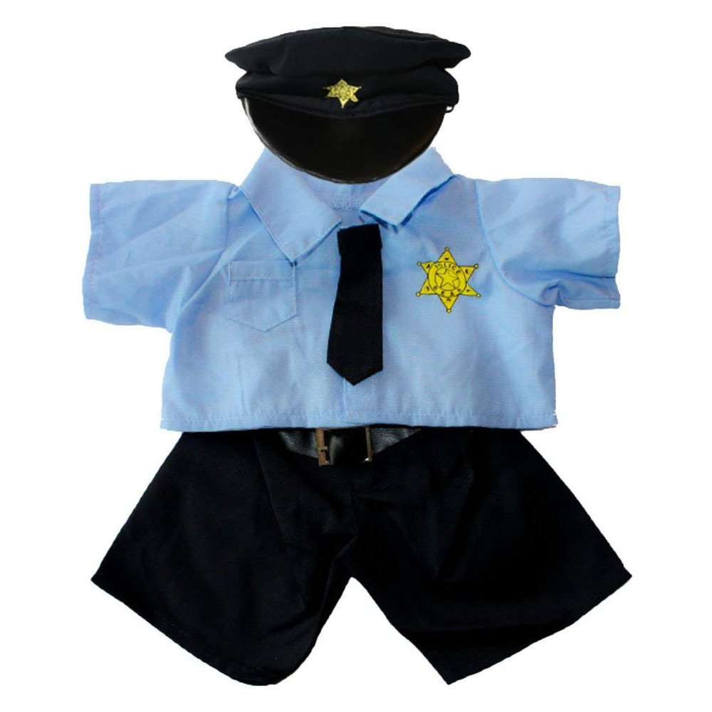 BYO-BFF Stuffed Animals Plush Toy Outfit  Policeman Outfit 16