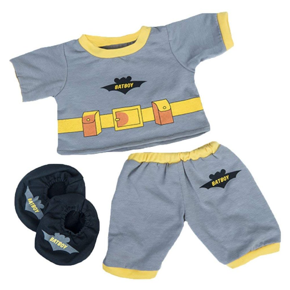 Stuffed Animals Plush Toy Outfit Batboy PJs 16