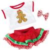 BYO-BFF Stuffed Animals Plush Toy Outfit  Gingerbread Girl Outfit 16 view 1