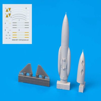 Eduard EDB648528 Brassin 1:48-Sky Shadow ECM pod