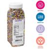 DECOPAC Trick Or Treat Confetti Quins Fancy Sprinkles, 19.5oz, Candy Sprinkles in Handheld Container, Edible Sprinkles For Celebration Cakes, Cupcakes, Cookies view 2