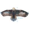 JEKOSEN Bald Eagle Huge Kite for Kids and Adults Single Line String Easy to Fly for Beach Trip Park Family Outdoor Games and Activities view 3