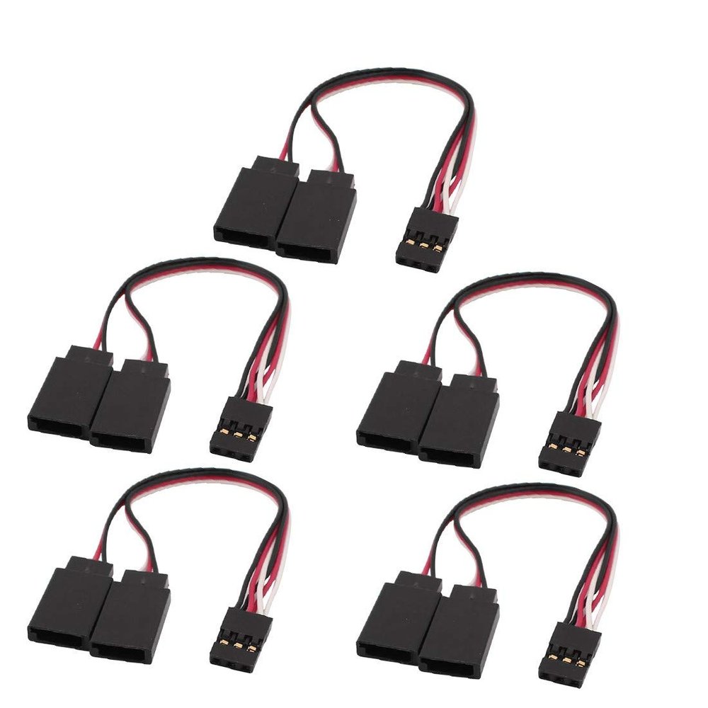 New Lon0167 5Pcs 100mm Featured M/F JR Connector reliable efficacy RC Quadcopter Y Servo Extension Lead Wire Cable(id:872 7b 5d 089)