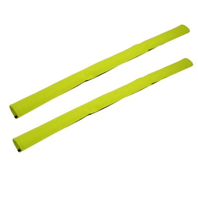 New Lon0167 725mmx145mm Oxford Featured Cloth Hook Loop reliable efficacy Removable Stroller Handrail Cover Green 2pcs(id:4ee 0f 2e d4b)