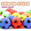 Spinner Balls 1.4'' Mini Fidget Spinner - Soccer Party Favors & Classroom Prizes - Sensory Toys for Kids 4-12 - Fidget Toy Gifts - Bulk 50pcs view 2
