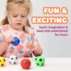 Spinner Balls 1.4'' Mini Fidget Spinner - Soccer Party Favors & Classroom Prizes - Sensory Toys for Kids 4-12 - Fidget Toy Gifts - Bulk 50pcs view 3