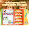 Child Arabic Reading Machine, Baby Electronic Learning Book Arabic Learning E book Early Educational Intelligent Singing Book for Kids Children(666A) view 3