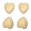 20pcs 30mm Unfinished Wood Hearts Beads with Holes Natural Heart Shape Wooden Bead for Bracelet Handing Materials DIY Beading Accessories (1.18in 20pcs) view 1
