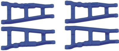 2 Pack RPM 80705 Front Rear Blue A-Arms Fits Traxxas 4x4 RUSTLER Slash Stampede & Rally 4wd