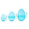 BestPysanky Set of 3 Jumbo Large Size Giant Fillable Plastic Easter Eggs, All 10 Inches view 2