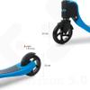 Mondo - Urban Slide-Child Toys-2 Wheeled Scooters-On & Go Horizon 5.0, 28565, Blue, 5 Years and Up view 4