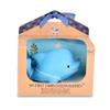 Tikiri Toys Ocean Buddies Dolphin Natural Rubber Rattle (Blue) view 2