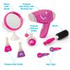 Kidoozie Glamour Girls Styling Set - Pretend Play Hair and Cosmetics Set for Children Ages 3 and Above view 3