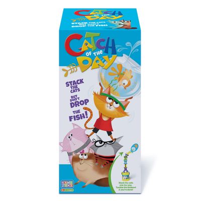 Game Zone Catch of The Day Interactive Multiplayer Tabletop Game for Children Ages 5 and Above