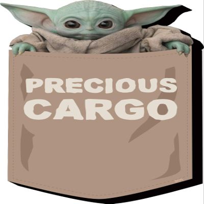 AQUARIUS The Mandalorian The Child Cargo Funky Chunky Novelty Magnet for Refrigerator, Locker, Whiteboard & Game Room Officially Licensed Merchandise & Collectibles