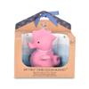 Tikiri Toys Ocean Buddies Sea Horse Natural Rubber Rattle (Pink) view 2