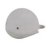 Tikiri Toys Ocean Buddies Whale Natural Rubber Rattle (Gray) view 1