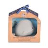 Tikiri Toys Ocean Buddies Whale Natural Rubber Rattle (Gray) view 2